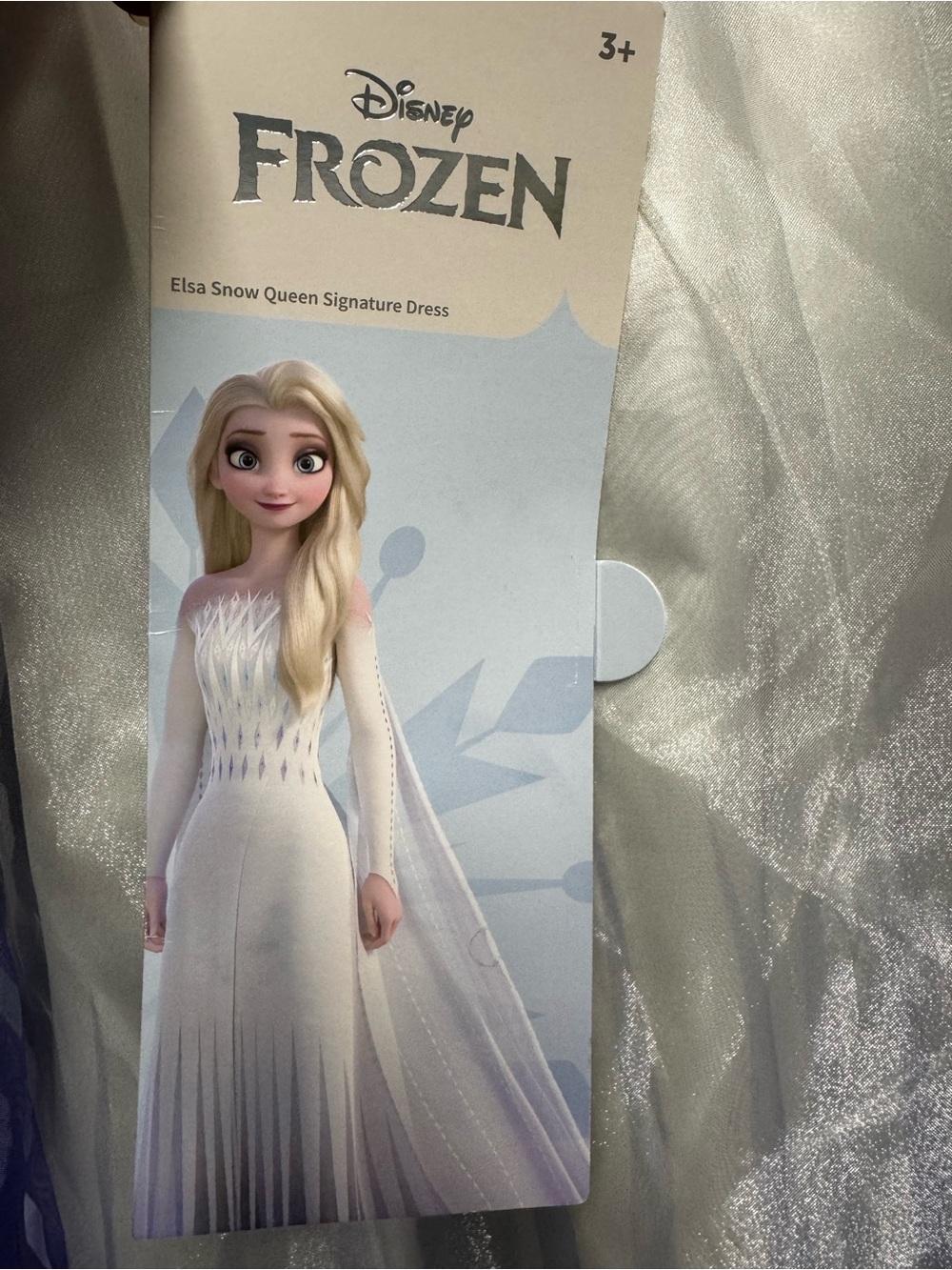 Disney Girls' Iridescent White and Purple Elsa Costume Dress size 7-8 - Picture 5 of 13